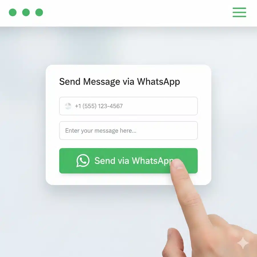 كيف ارسل واتس بدون حفظ الرقم؟ بخطوات بسيطة وسريعة للمستخدمين 4 توضيح خطوات استخدام Wsend.pro
