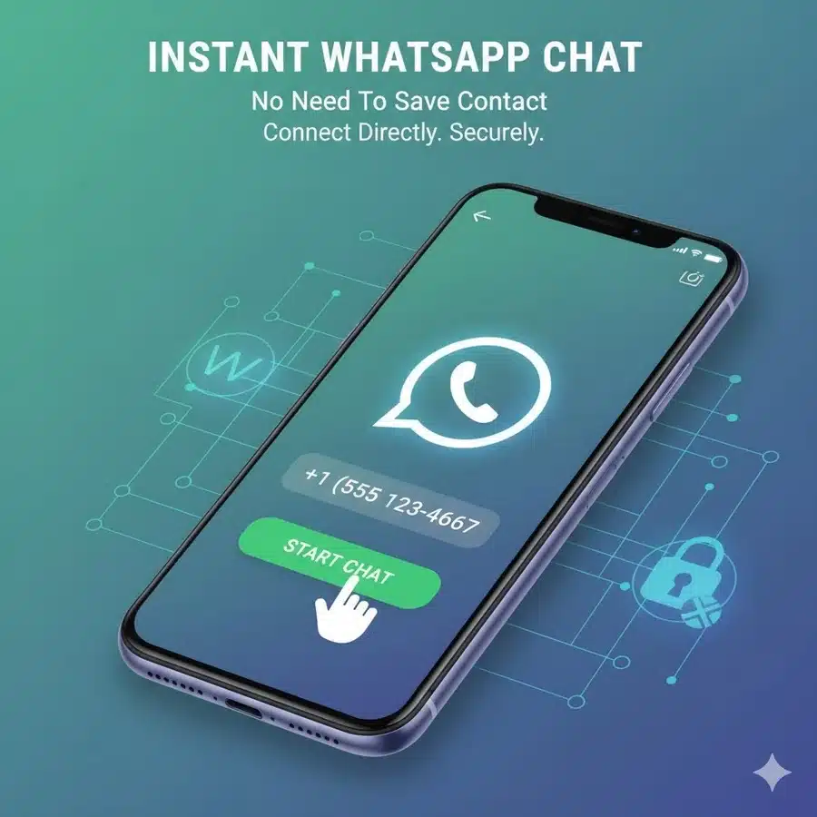 خدمة واتس بدون حفظ الرقم، أسرع وأسهل طريقة لبدء محادثة فورية 3 ارسال واتس بدون حفظ الرقم