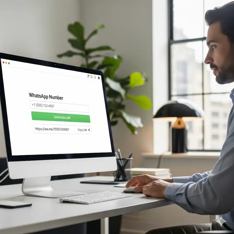 إنشاء رابط تواصل واتساب