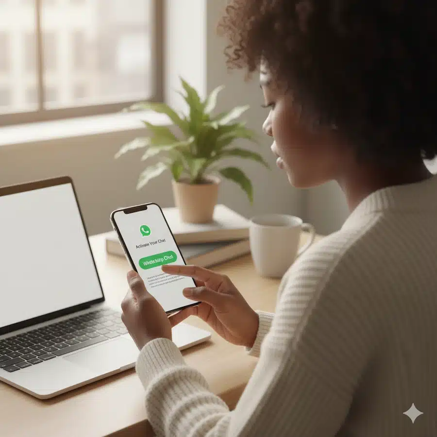 اكتشف طريقة استخدام واتساب بدون رقم : بسهولة لتواصل أسرع 2 إنشاء رابط واتس اب