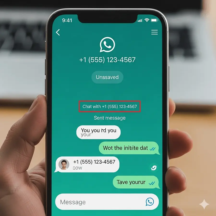 تحويل رابط واتس بدون حفظ الرقم