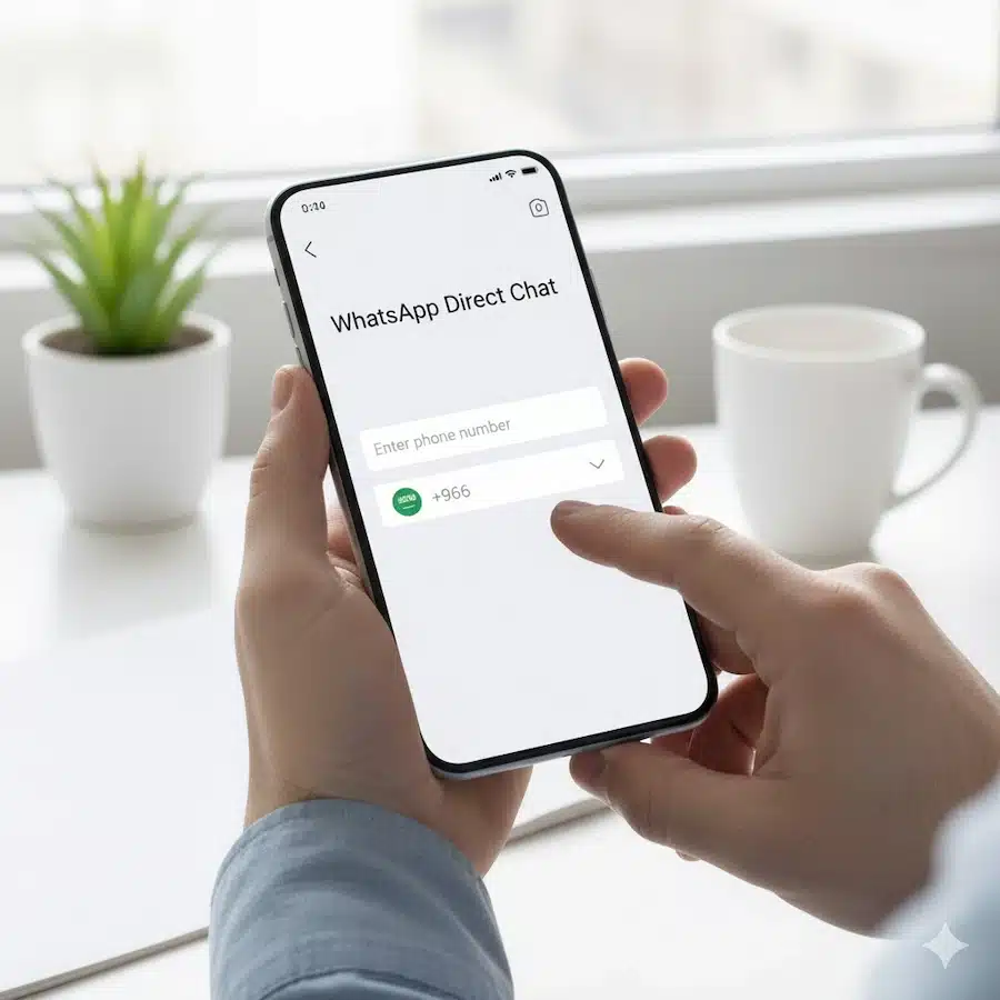 طريقة تحويل الرقم واتس الى رابط مباشر للتواصل دون حفظ الرقم 2 رابط واتساب مباشر