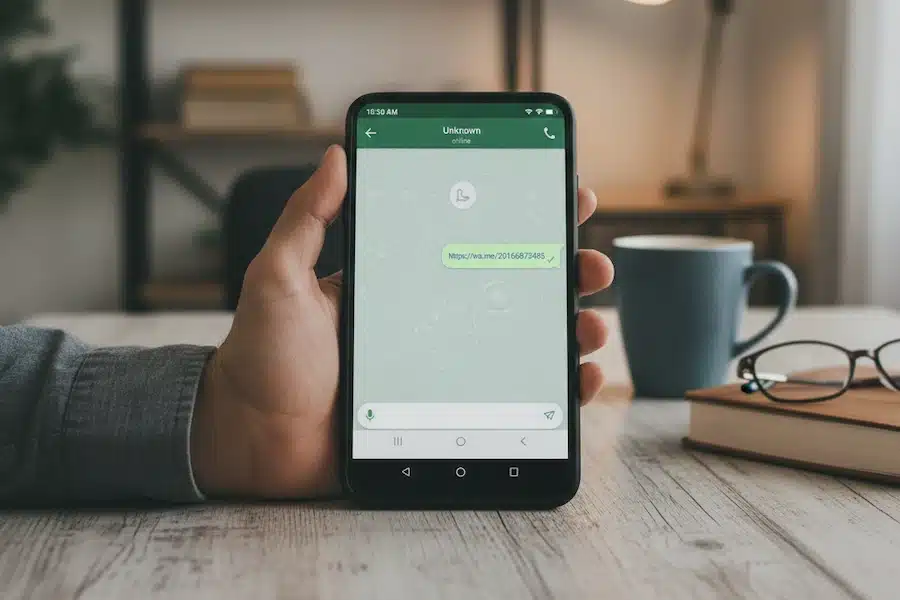 نسخ رابط الواتس ومشاركته مع الآخرين بخطوات بسيطة وسهلة 2 مشاركة رابط واتس اب