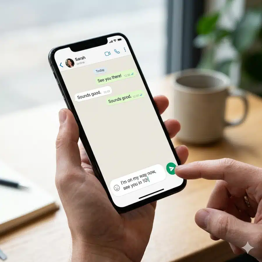 كيف تسوي رابط واتساب مباشر برقمك ورسالة جاهزة (شرح خطوة بخطوة) 4 رابط واتساب مباشر يفتح المحادثة بدون حفظ الرقم