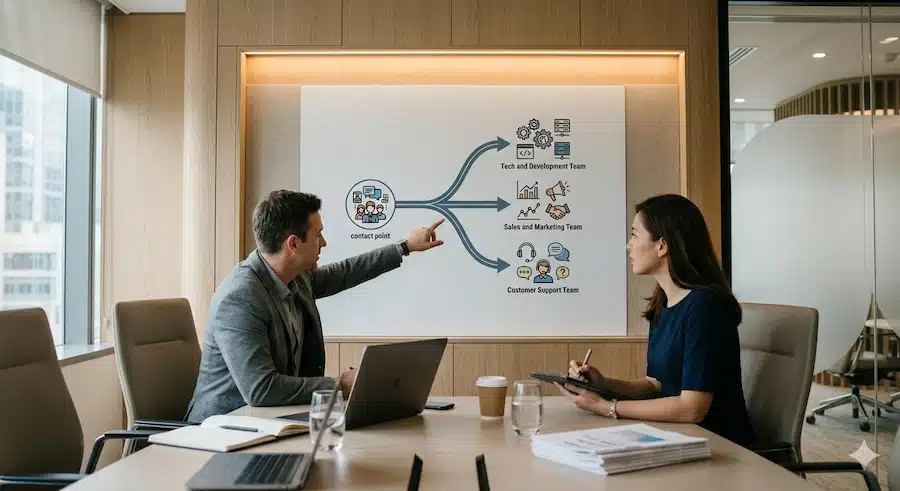 كيفية إنشاء رابط واتساب متعدد الأرقام: شرح الخطوات العملية 2 الفرق بين طرق توزيع محادثات واتساب