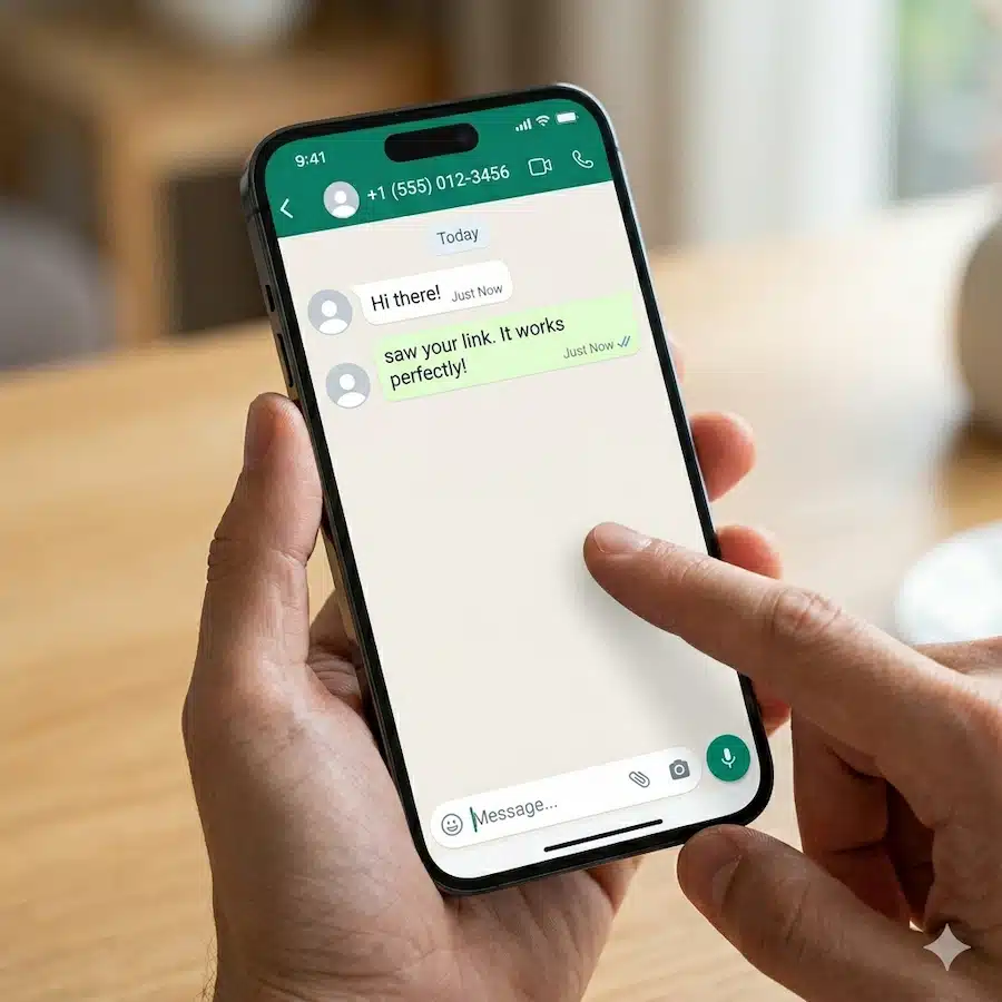 نسخ رابط الواتساب: الطريقة الأسرع لفتح محادثة مباشرة ومشاركتها 4 فتح محادثة واتساب مباشرة من رابط
