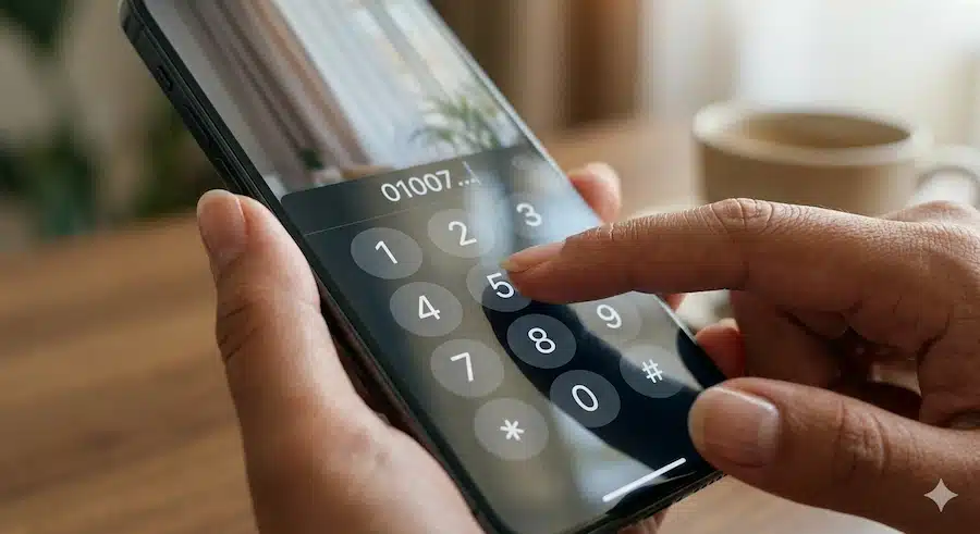 ارسال رسائل واتساب بدون رقم: ما الذي يمكن فعله فعلاً؟ 3 إدخال رقم هاتف بصيغة دولية على الهاتف