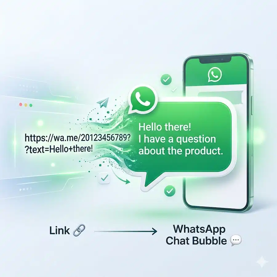 إنشاء رابط واتساب مع رسالة جاهزة بطريقة صحيحة 2 كيف يتم إنشاء رابط واتساب مع رسالة خطوة بخطوة؟
