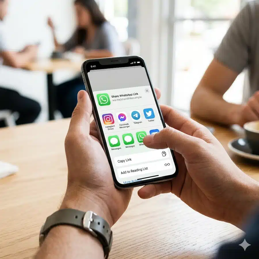 نسخ رابط الواتساب: الطريقة الأسرع لفتح محادثة مباشرة ومشاركتها 3 مشاركة رابط واتساب مباشر